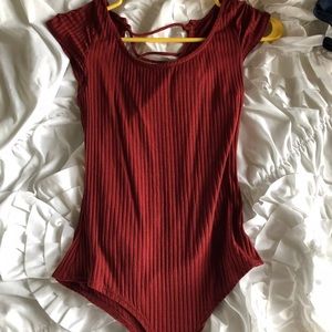 Red/Orange Body Suit